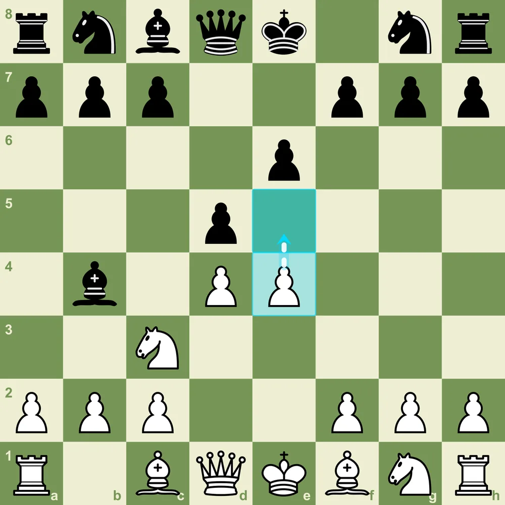 Winawer Variation: 3...Bb4 pins the knight, leading to sharp play French Defense Winawer Variation after 3.Nc3 Bb4